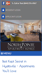 Mobile Screenshot of northpointemdapts.com